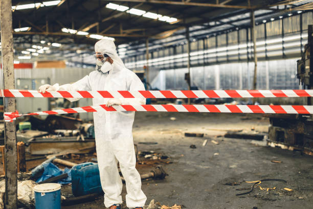Professional Odor Removal technician working in Anthony, TX